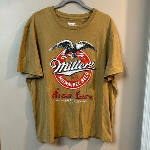NWOT Miller High Life Graphic Tee